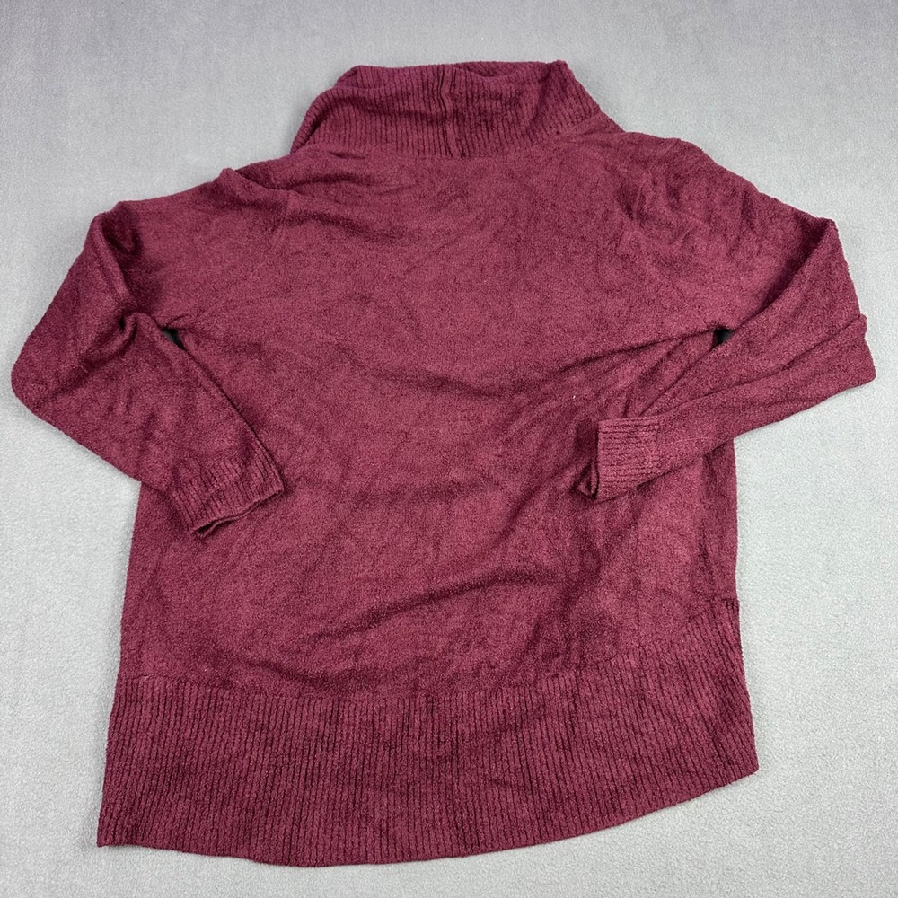 Max & Mia Womens XXL Burgundy Open Front Shawl Collar Knit Cardigan XS7645US/0M - Picture 6 of 7